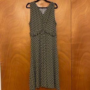 Croft & Barrow Twist Front Midi Dress